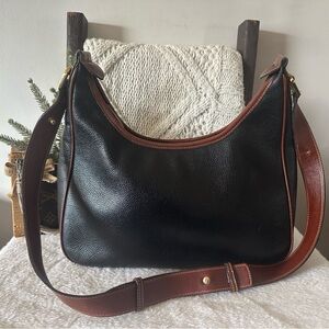 Bally Pebbled Leather Shoulder Bag